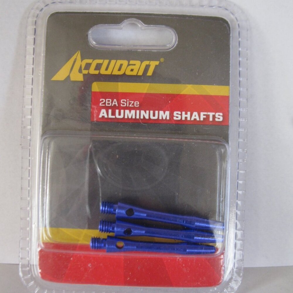 Blue Accudart Dart Aluminum Shafts: size-2BA - Brand New Factory Sealed